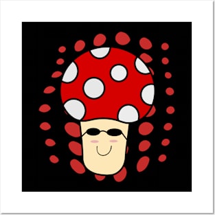 Mushroom head Posters and Art